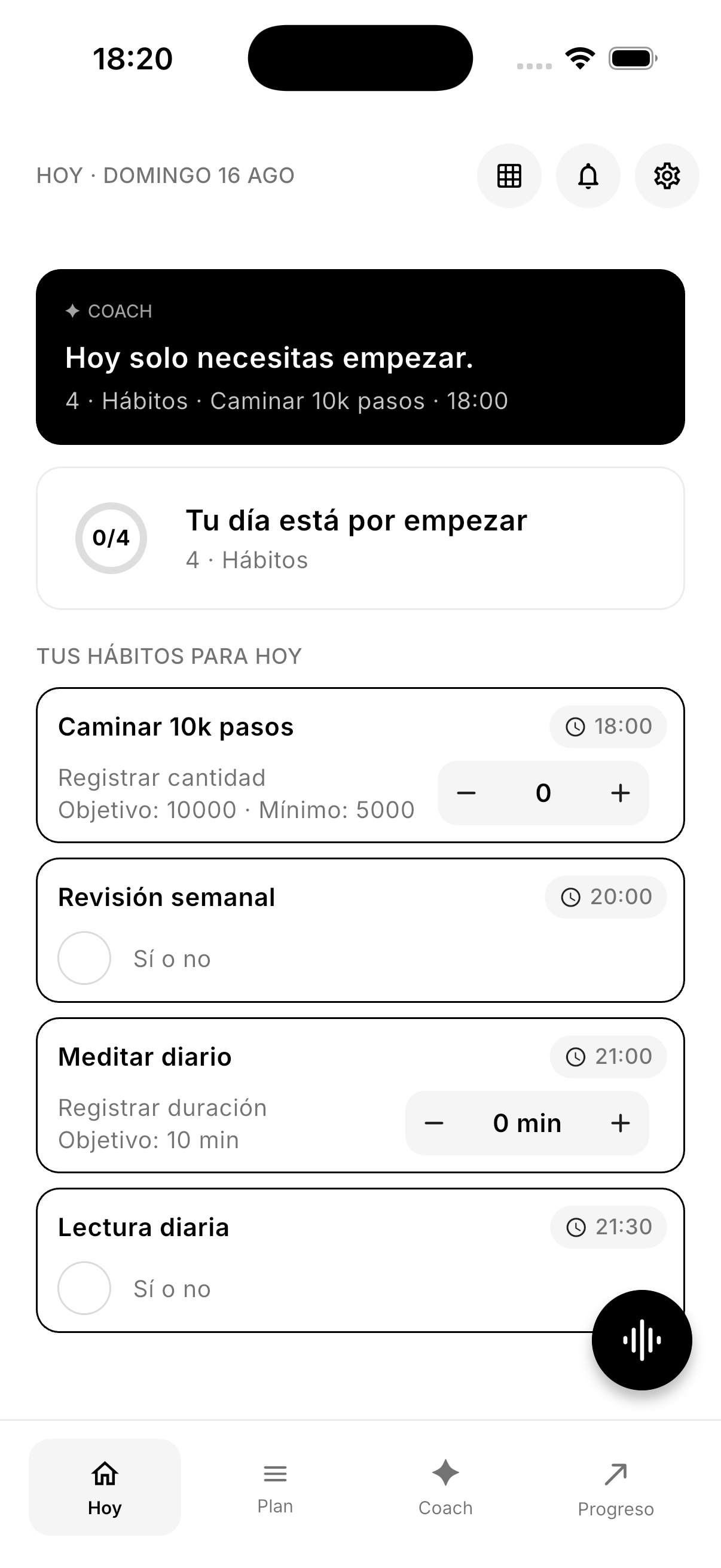 Tu día, claro